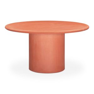 Mesa redonda de microcemento Brisa Ø140 x 76 cm