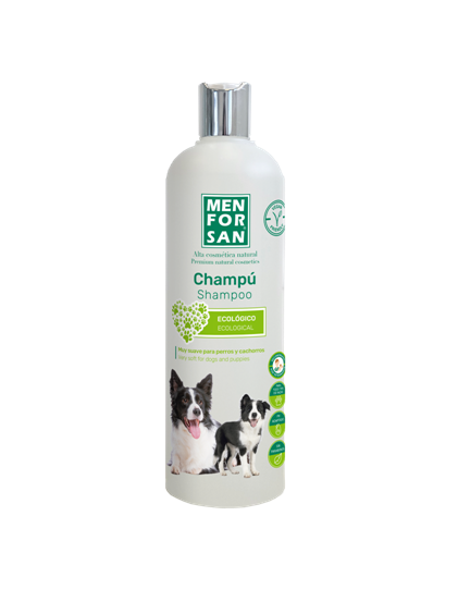 MENFORSAN CHAMPÚ ECOLÓGICO PARA PERROS Y CACHORROS 1L – PVP7.95€ - Imagen 2