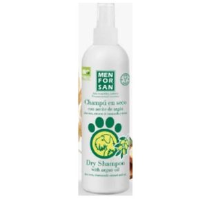 MENFORSAN CHAMPÚ EN SECO CON ACEITE DE ARGÁN PARA PERROS 250ml PVP6.95