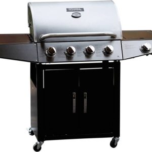 Parrilla para barbacoa HABITAT ET JARDIN Party 5 (acero – 63,5 x 40,6 cm)
