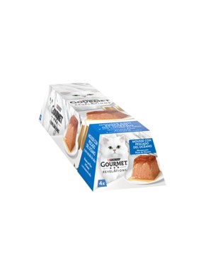 GOURMET REVELATIONS PACK MOUSSE CON PESCADO DEL OCÉANO 4x57g (6ud./caja) - Imagen 2
