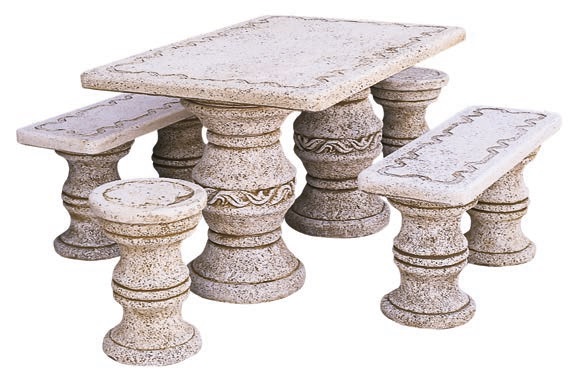 CONJUNTO MESA JARDIN MILAN - Imagen 2