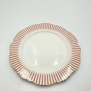 Plato llano rosa Madame de Récamier