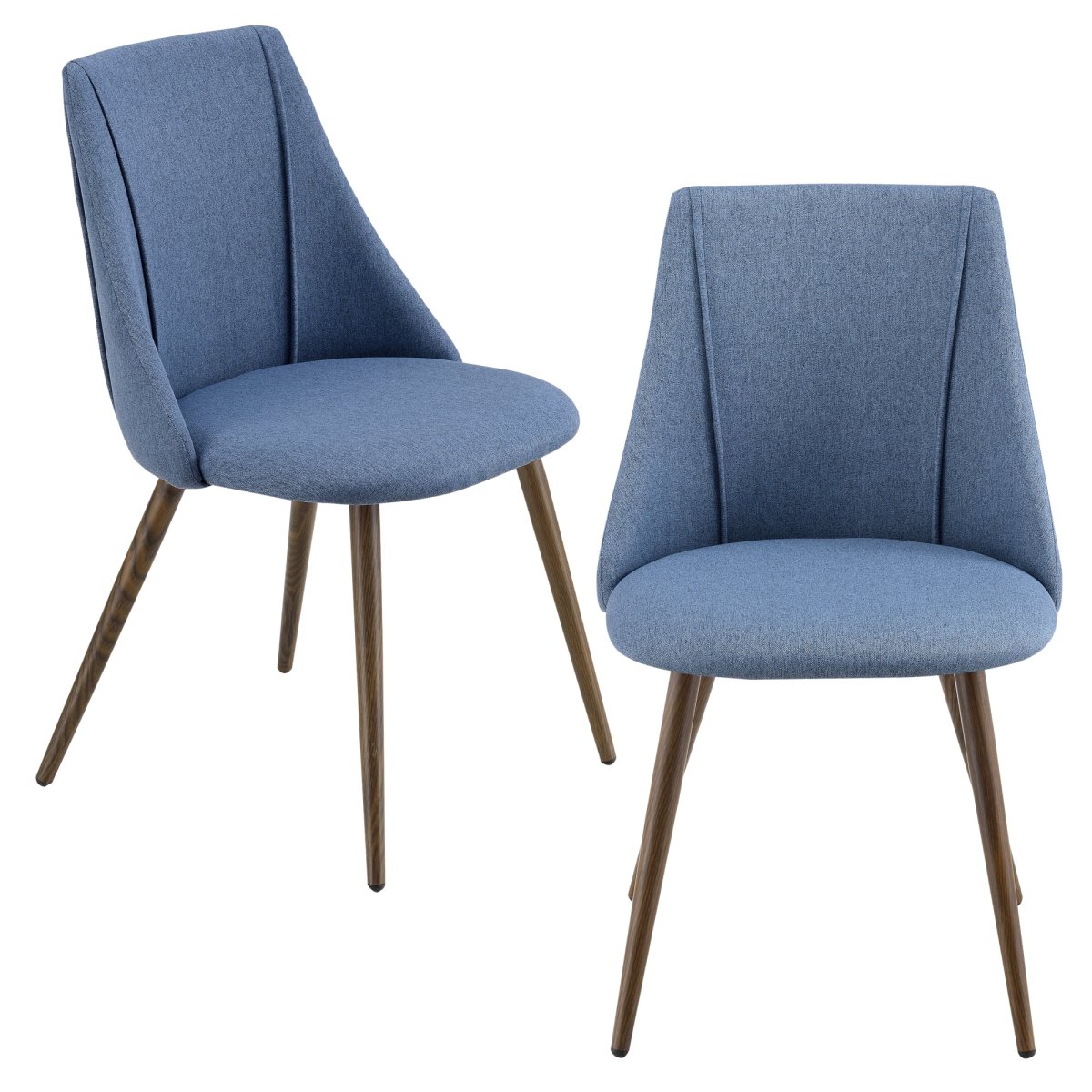Set de 2 sillas tapizadas Danzig en varios colores en.casa - Imagen 4