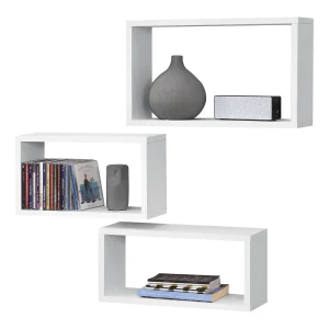 Estantería de pared Mandal juego de 3 piezas varios colores en.casa