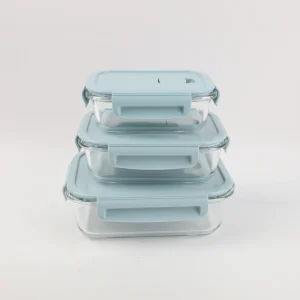 Set x 3 Contenedores Rectangular de Alimentos
