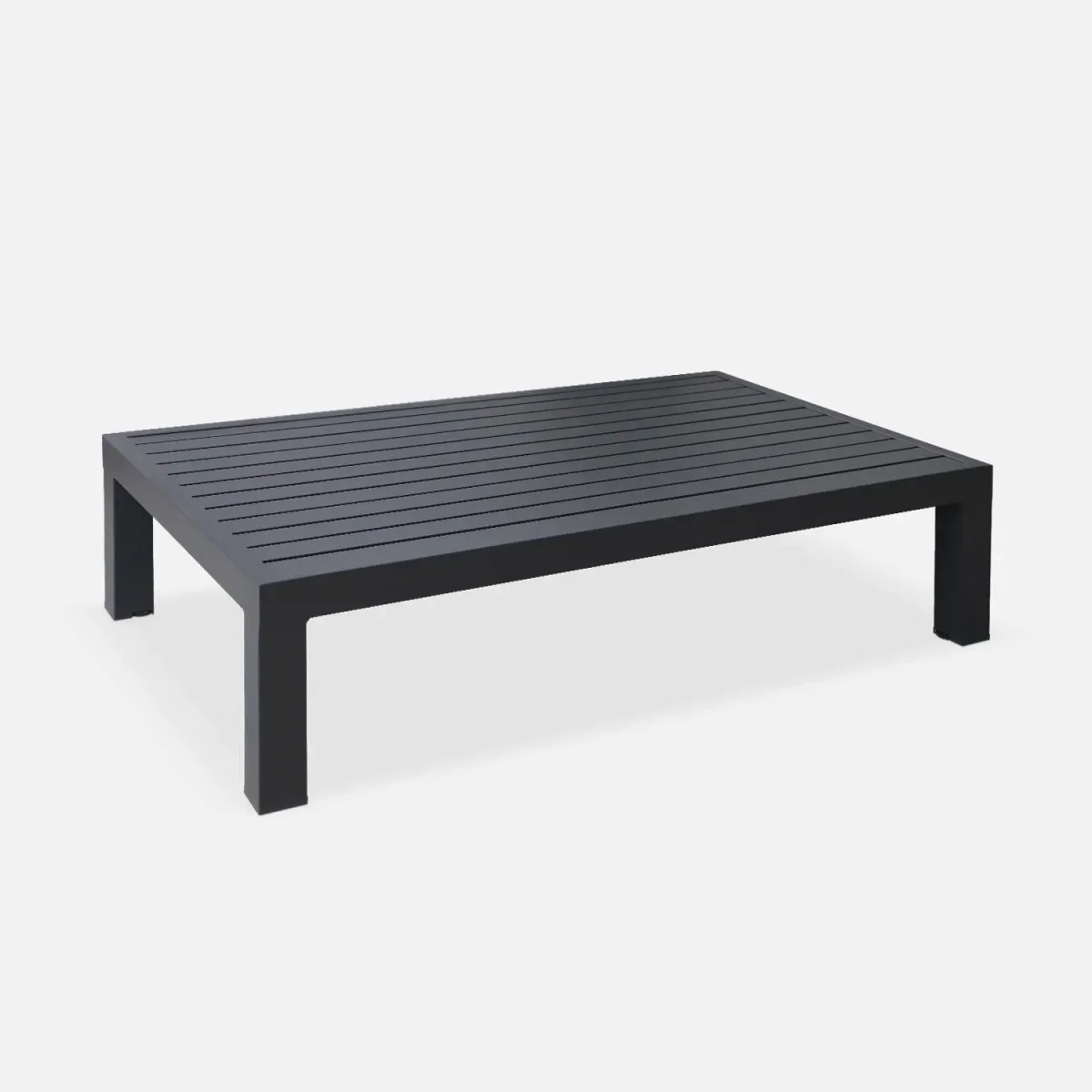 Conjunto de muebles de jardín de aluminio, 4 plazas - Imagen 5