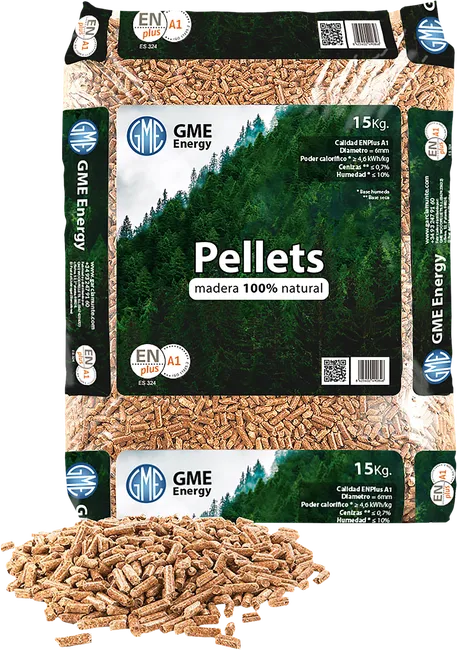 Saco de pellets de 15 kg - Imagen 2